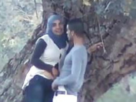 Desi couple enjoys public sex in the park