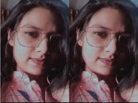 College girl gets naughty on video call