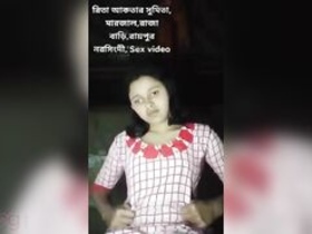 Desi girl from Bangladesh pleasures herself with fingering and masturbation