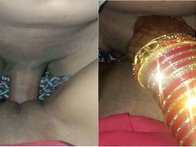 Amateur couple gets caught having sex on their honeymoon