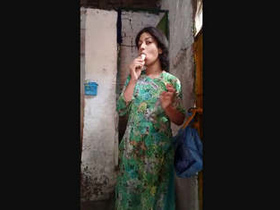 Young village girl reveals her curvy body and eager sexuality