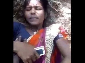 Desi girl's outdoor adventure in the village