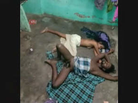Couple from India goes to sleep after having sex