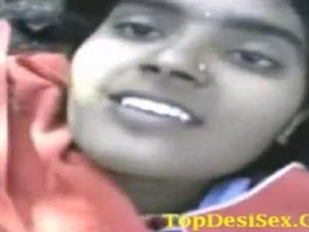 Tamil village girl gets wild in the forest for outdoor sex video