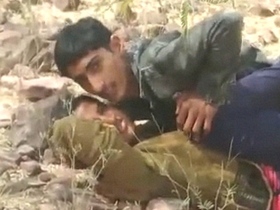 Desi village sex video featuring a young couple in the open air