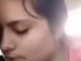 Desi baba's daughter enjoys sex in bed