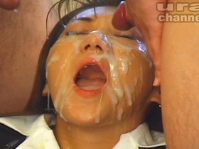 Experience the ultimate bukkake fantasy with this video