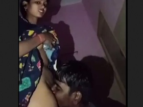 Desi's passionate affair with village lover