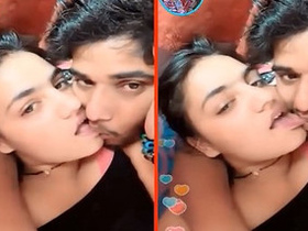 Passionate Indian couples in a romantic encounter