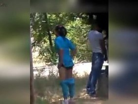 Desi wife in slutty outfit gets fucked and sucks in sex video