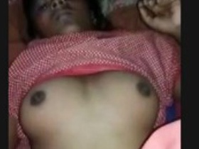 A charming young girl enjoys oral and vaginal sex in this video