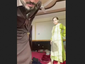 Pathan wife gives oral and has sex in homemade video