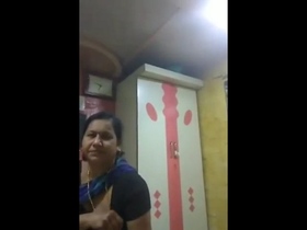 Desi Aunty gives a blowjob to her uncle