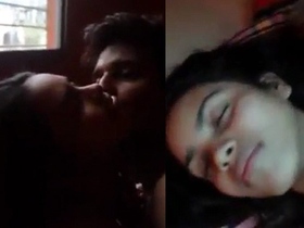 Beautiful blonde gives a blowjob and gets fucked