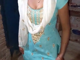 Indian bhabhi neighbor gets fucked in bed by her roommate