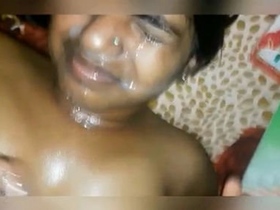 Intense Orgasm: Cum on my girlfriend's face