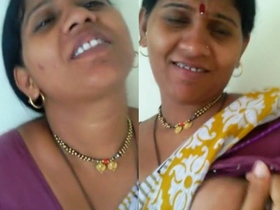 Watch aunty with big boobs in a hot and steamy video