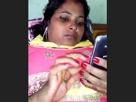Randy caught on camera while having phone sex