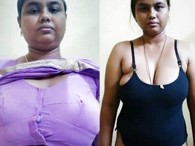 Tamil bhabhi with huge boobs in a steamy video