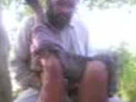 Mature aunty indulges in outdoor sex in the village