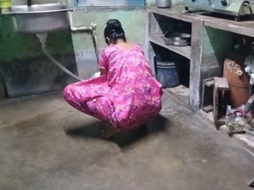 Indian kitchen maid gets spanked and fucked hard by her boss