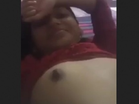 Cute girl shows off her skills with a vibrator