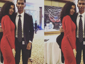 Desi teen gives her boyfriend a lap dance on camera