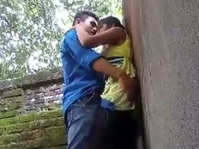 Desi teen's MMS scandals: Outdoor fun with naked body and hairy pussy