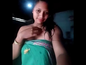 Cute bhabhi seducing and teasing in lingerie