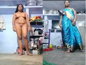 College girl bathing in the nude on camera