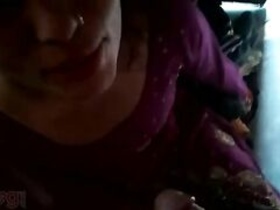 MMS video of a village bhabhi getting her cock ready for action