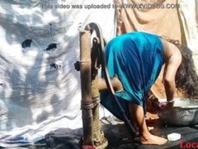 Mature Desi wife pleasures herself in the shower for her husband's XXX pleasure
