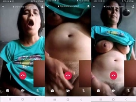 Older auntie flaunts her body in a nude video