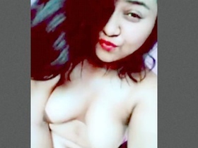 Cute Indian girl performs live cam show