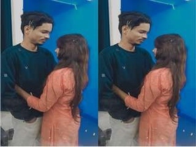 Aunty fucks college girl in MMS video