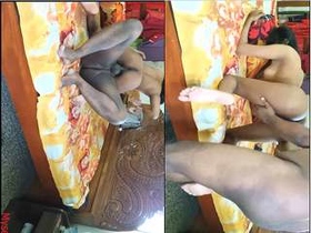 Part 2 of exclusive video of Bangla girl getting fucked and sucking dick