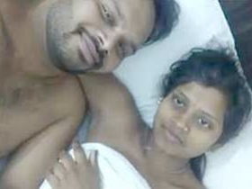After-sex fun with a desi lover in a hotel room
