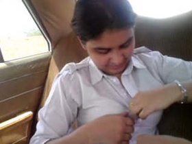 Pakistani babe gets naughty in a steamy video