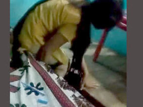 Cute desi girl gives blowjob and gets fucked by Jija