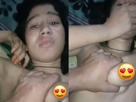 Blonde teen sucks and fucks in POV video