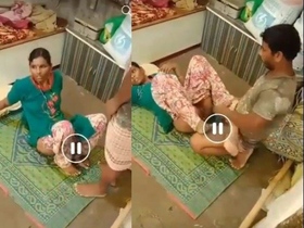 Desi maid enjoys sexual pleasure with her servant