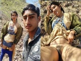 Desi girl Randi gets naughty in the sun