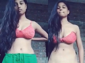 Cute teen gets naughty on camera