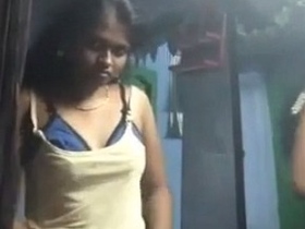 Naked Indian girl Tricia bares it all in solo video