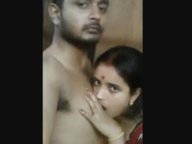 Married couple's steamy rendezvous in the village
