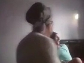 Indian babe with a big butt gets fucked on top
