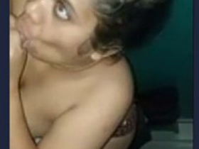 Mature woman gives a BJ and rides her partner