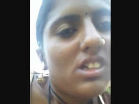 Desi girl with a beautiful face gets fucked outdoors in a village