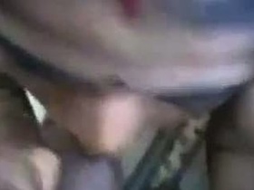 Indian village girl gives a blowjob in Tamil MMS