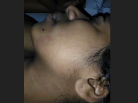 Adorable black girl gives oral and has sex